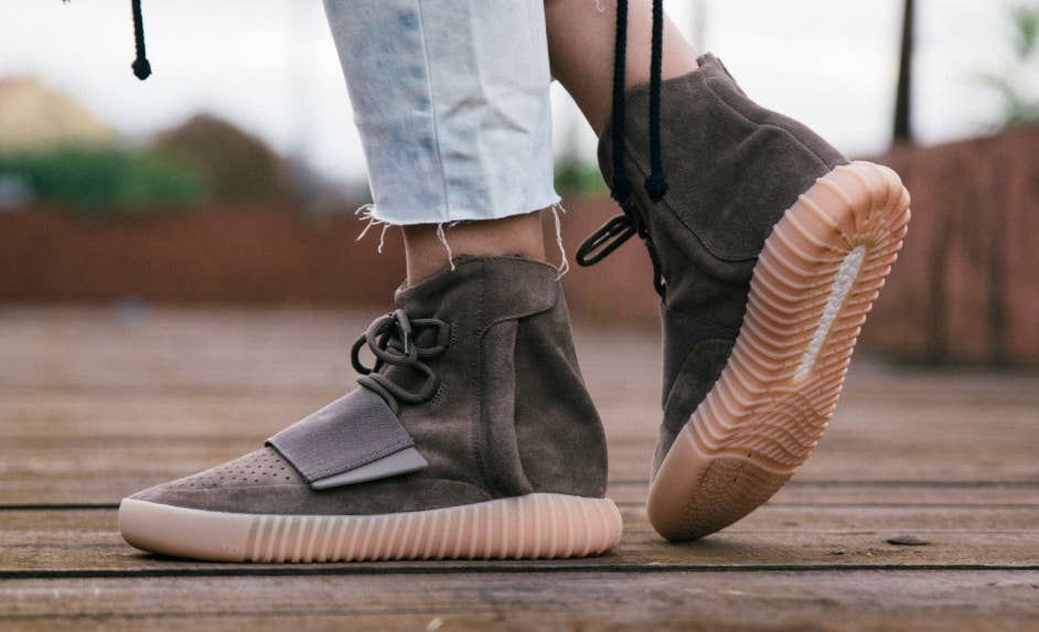 See What "Chocolate" Adidas Yeezy 750 Boosts Look On-Feet | Complex
