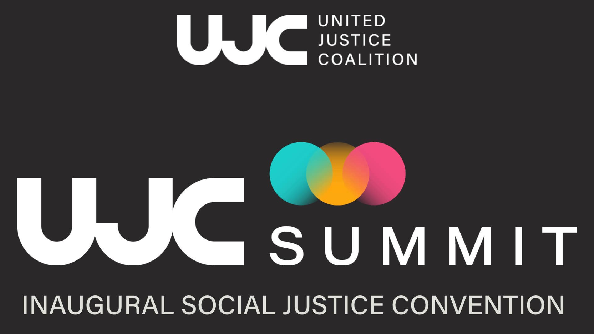 United Justice Coalition inaugural social justice convention