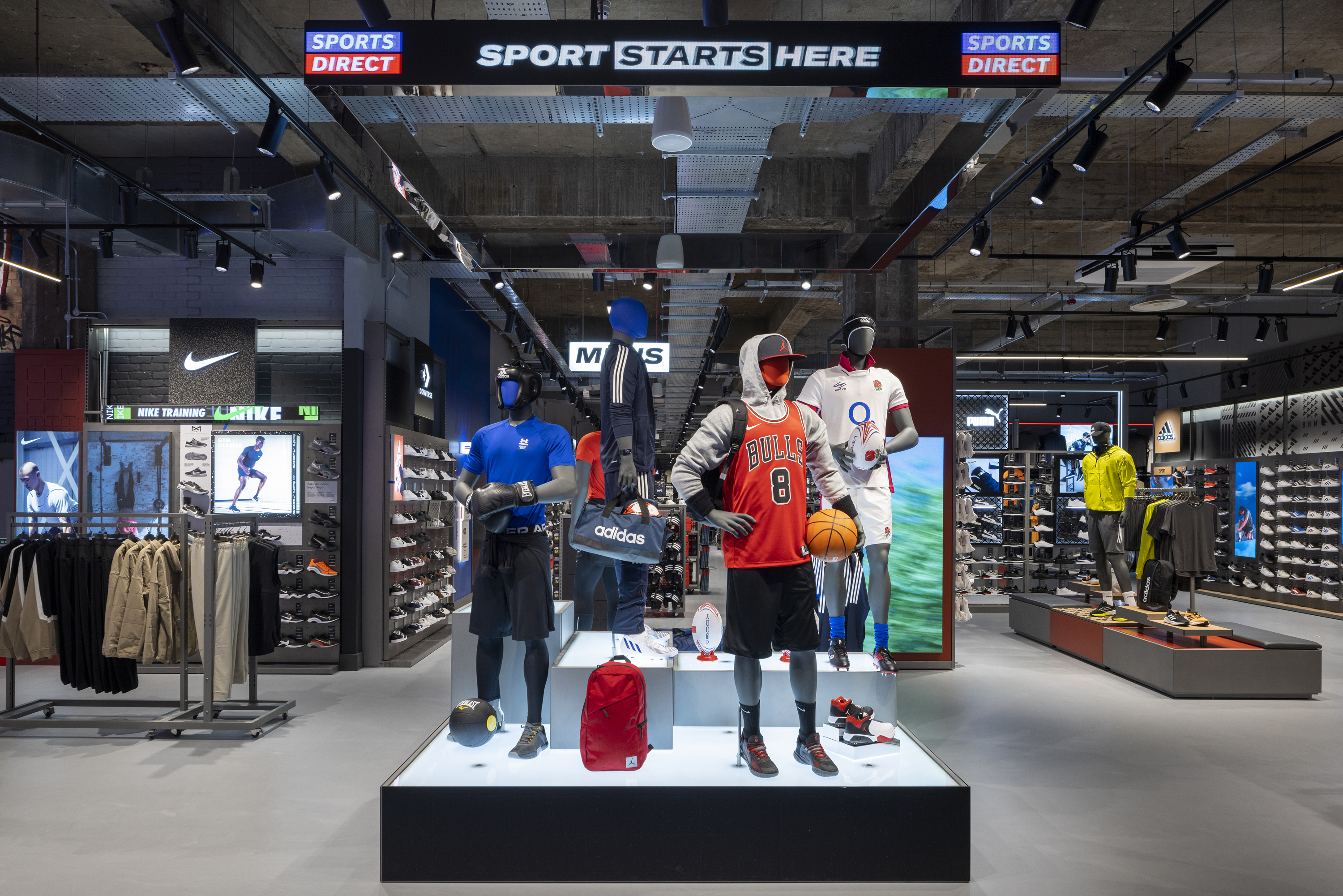 koffie keuken staal First Look: Sports Direct Unveil New Flagship Store In Birmingham | Complex