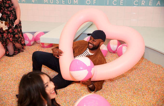 The Sprinkle Pool at the Museum of Ice Cream.