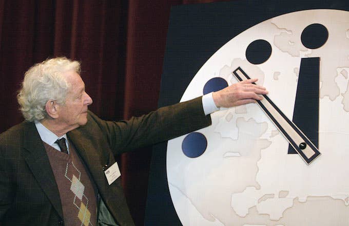Doomsday Clock in 2002