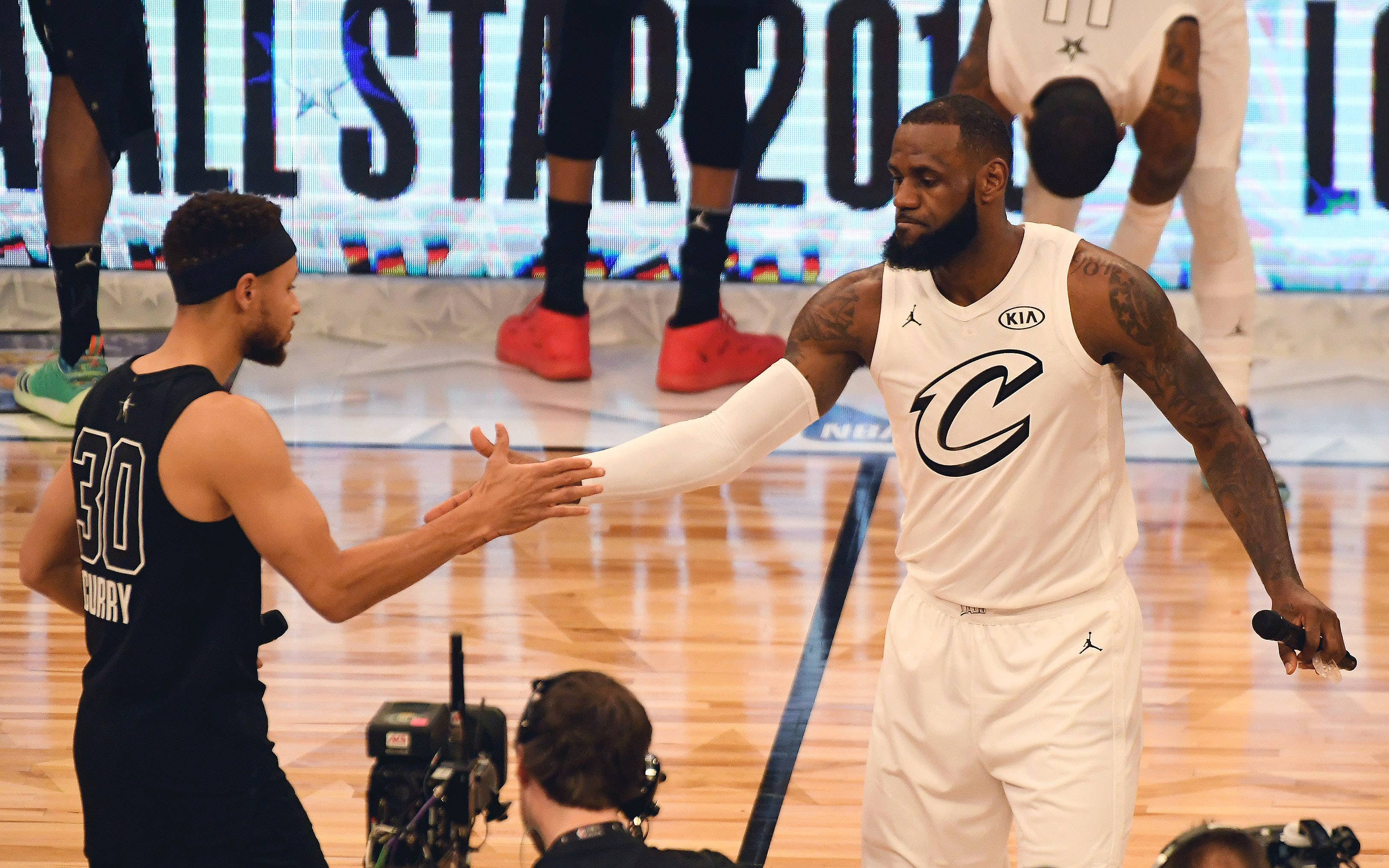 James Harden - 2018 NBA All-Star Game - Team Steph - Game-Worn Jersey - 1st  Half Only