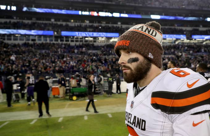 Quarterback Baker Mayfield #6 of the Cleveland Browns