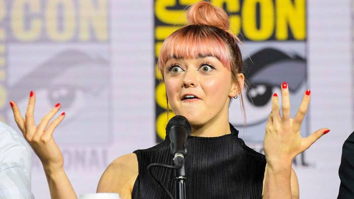 Maisie Williams at “Game Of Thrones” Comic Con Autograph Signing 2019