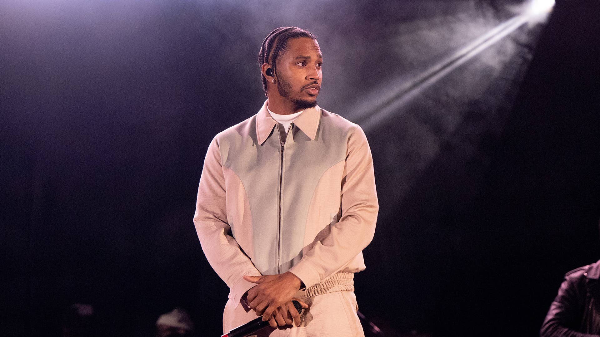Trey Songz performs onstage during the 1st annual In My Feelz Festival
