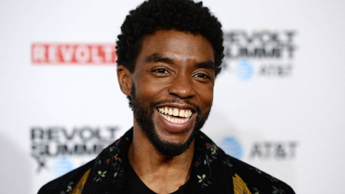 Chadwick Boseman attends the REVOLT and AT&amp;T Summit