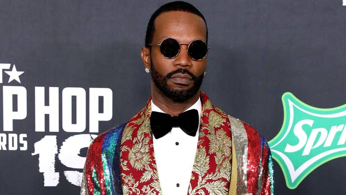 Juicy J arrives to the 2019 BET Hip Hop Awards