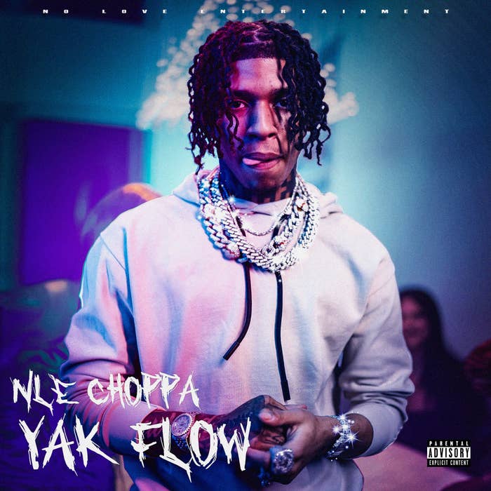 The cover art for NLE Choppa&#x27;s &quot;Yak Flow&quot;