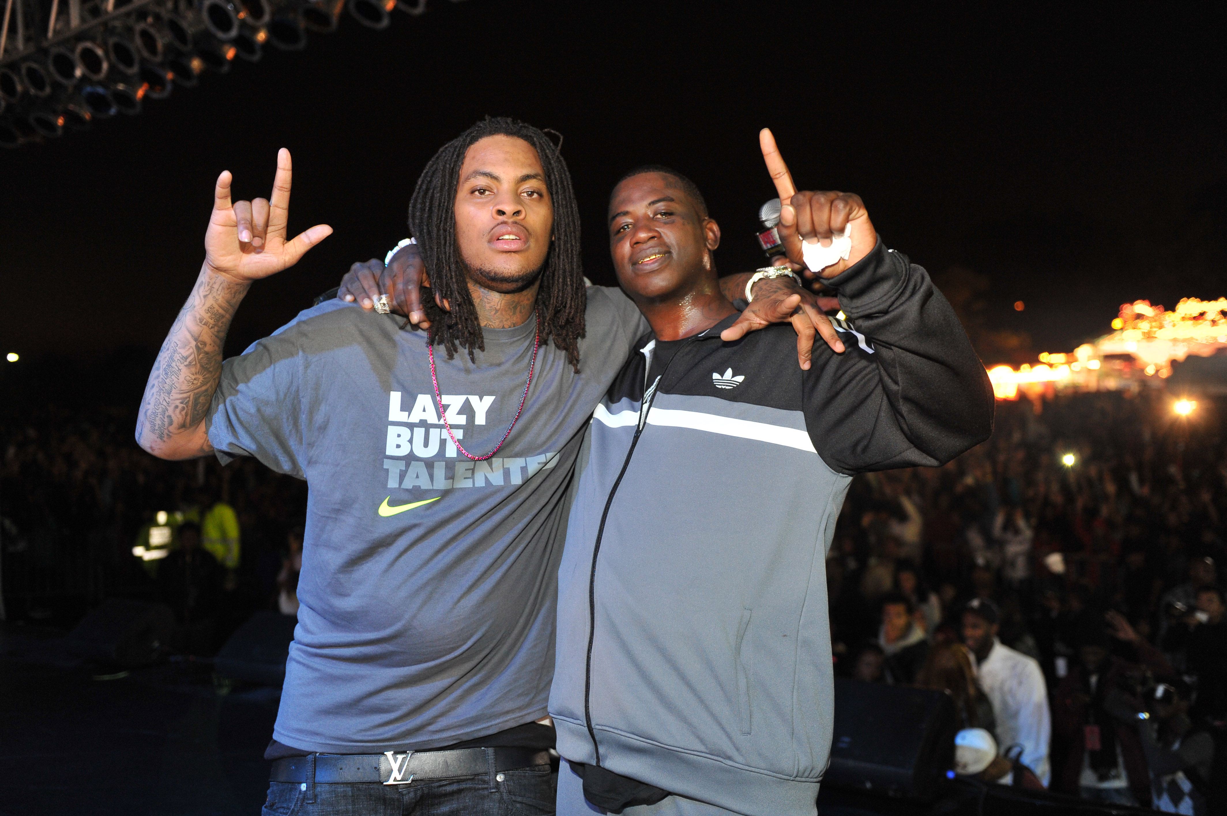 Waka Flocka Flame and Gucci Mane