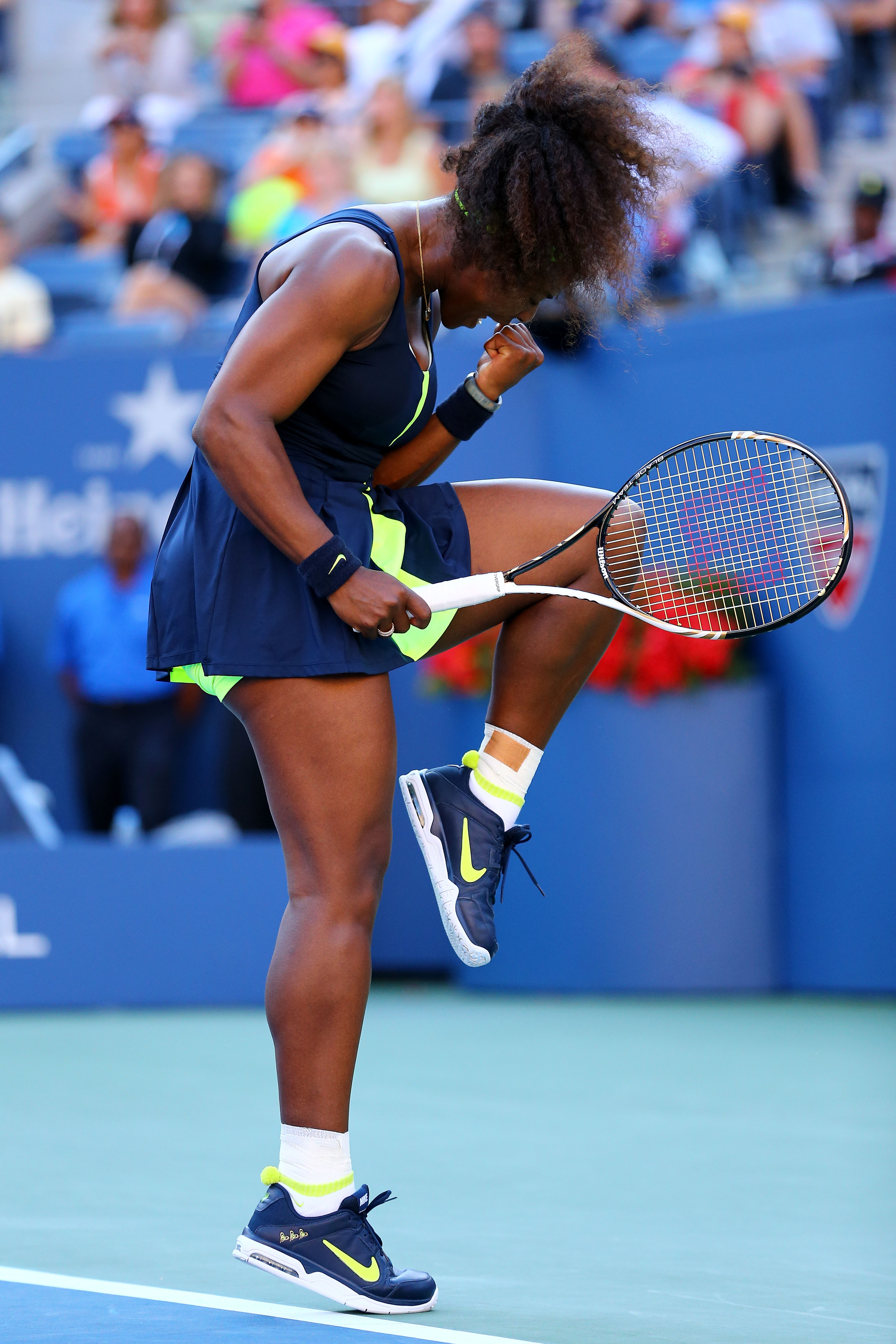 Serena Williams Wins the 2012 U.S. Open in the Nike Air Max Mirabella 3