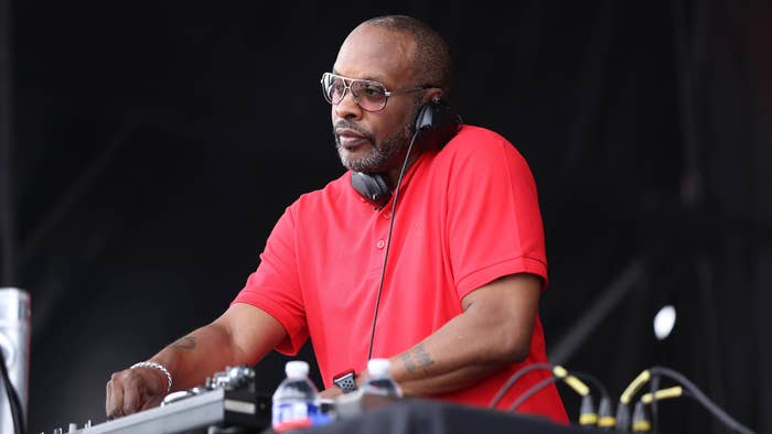 DJ Jazzy Jeff spins onstage during Célébrez En Rosé in Washington, D.C.