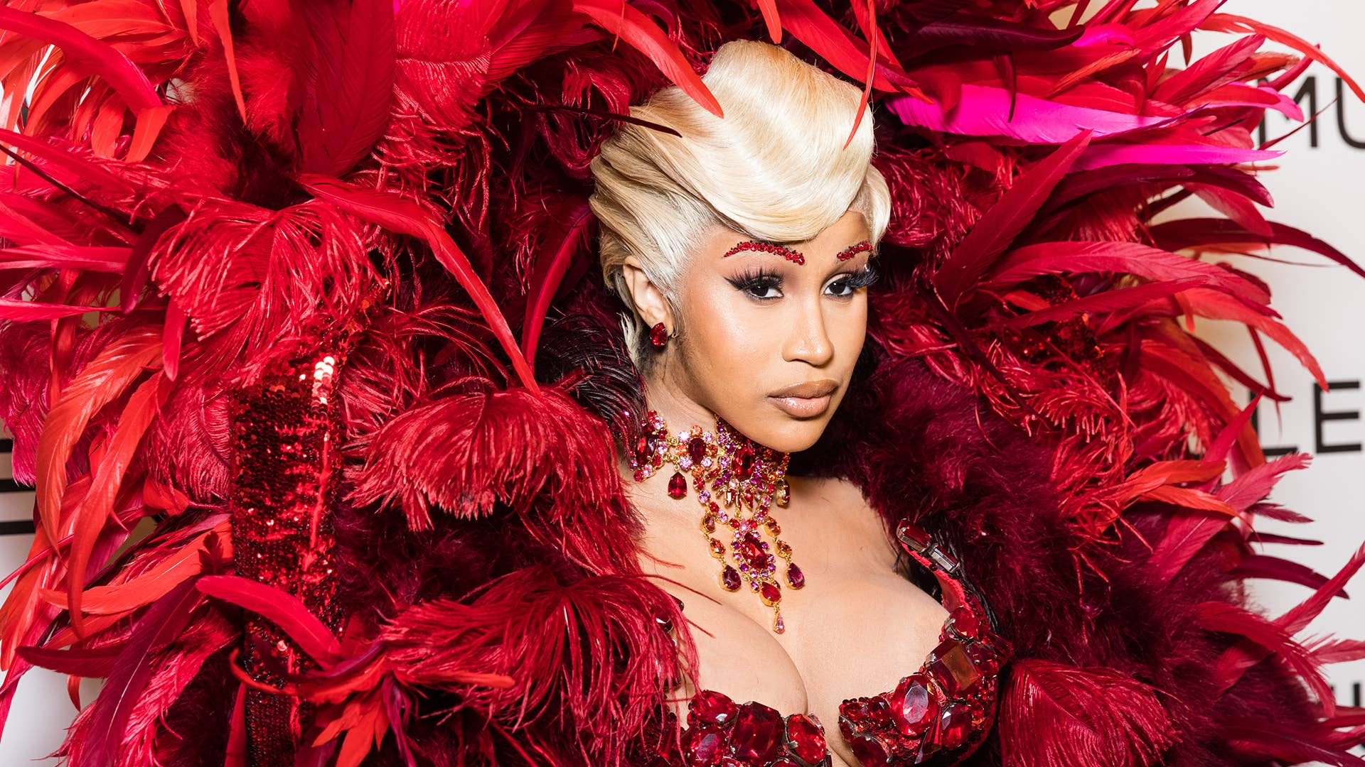 Cardi B Rocks A White One-Piece In Smoking Hot New Instagram Pics