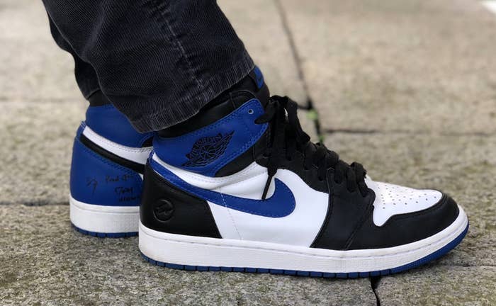 Fragment x Air Jordan 1 Mismatched Sample 1