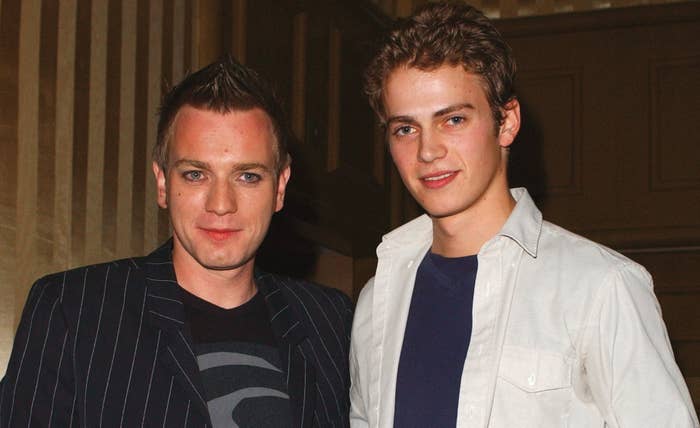 Hayden Christensen and Ewan McGregor