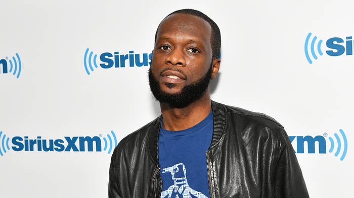 Rapper/producer Pras visits SiriusXM Studios.