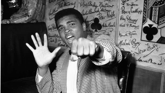 American boxer Muhammad Ali