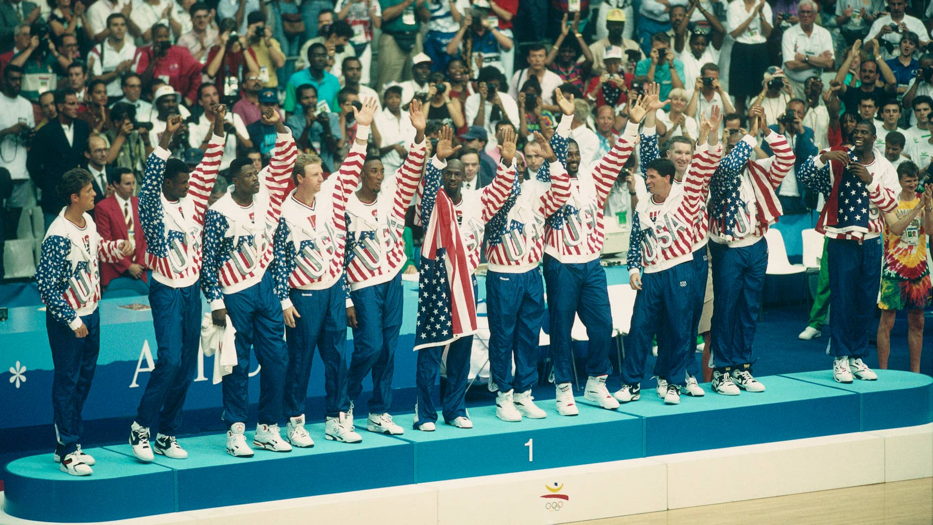 American basketball players of the Dream Team