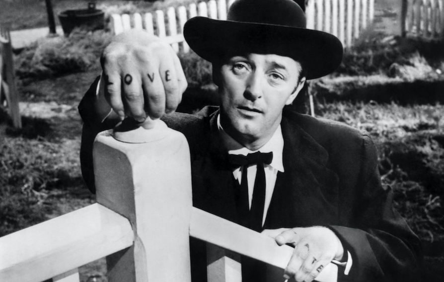 best villians movie history robert mitchum