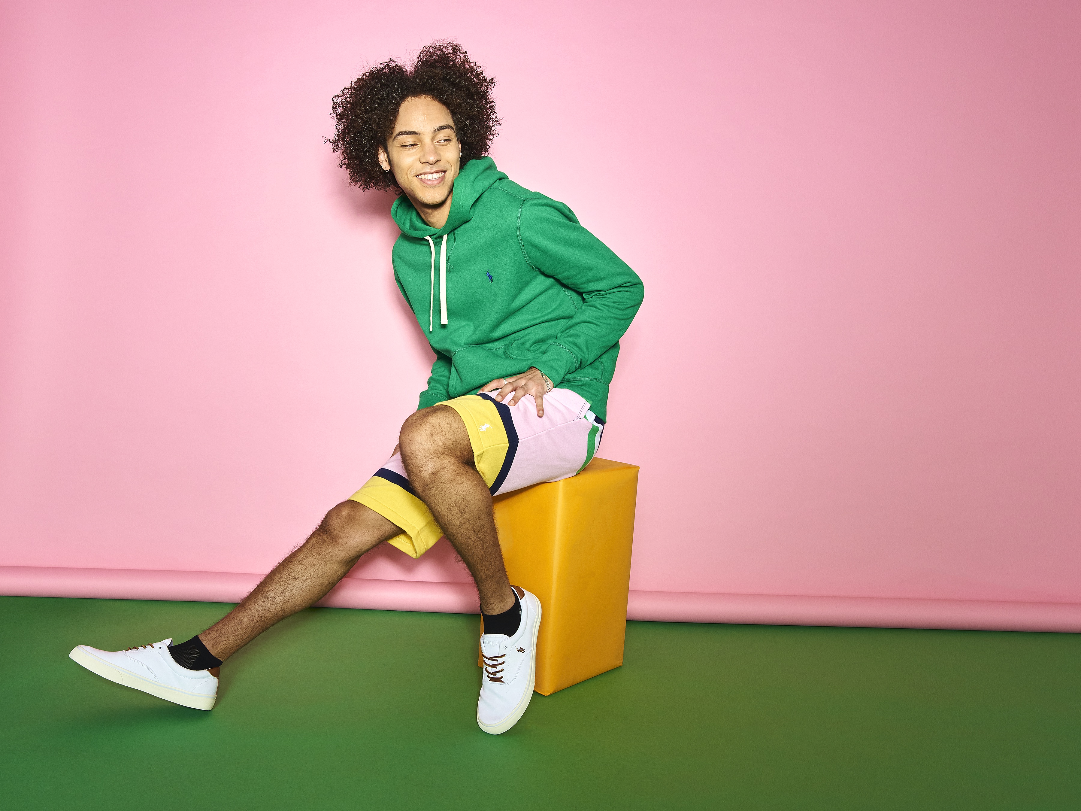 Polo Sport x Nordstrom Pink Backdrop 2