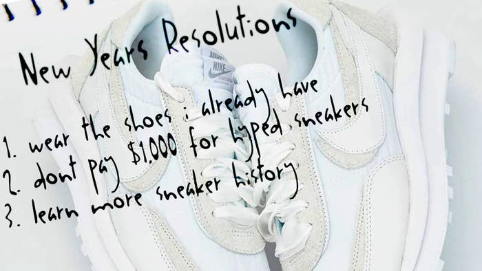 Sneakerhead Resolutions