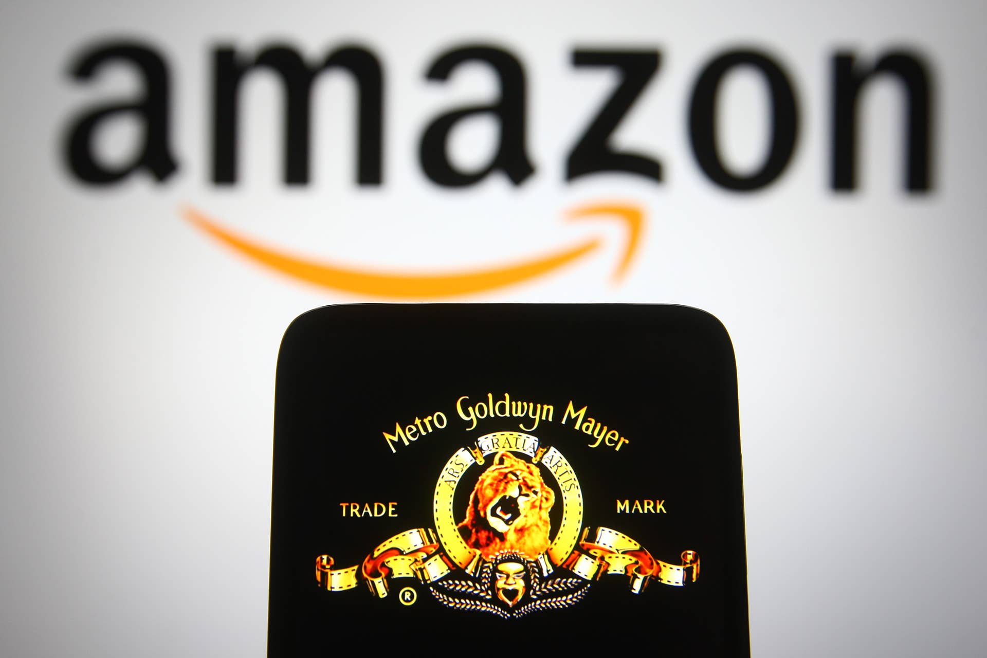Amazon and MGM logos