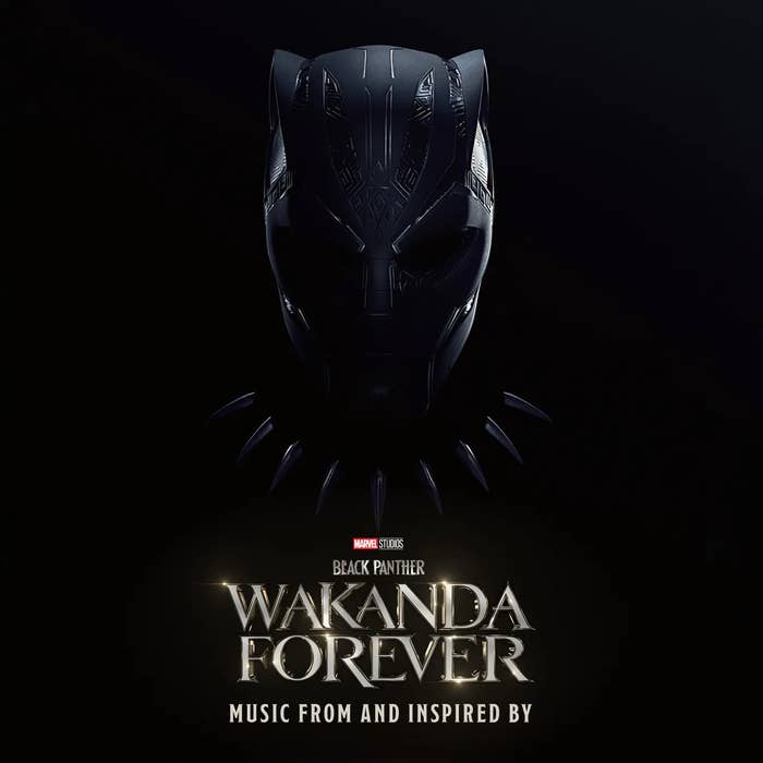 The cover art for the &#x27;Wakanda Forever&#x27; soundtrack