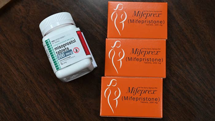 Mifepristone (Mifeprex) and Misoprostol, the two drugs used in a medication abortion