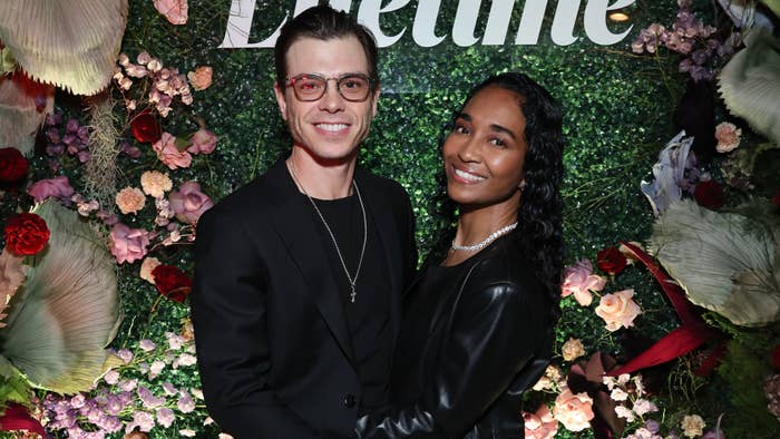 Chilli and Matthew Lawrence photographed together