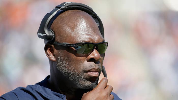Head coach Anthony Lynn of the Los Angeles Chargers