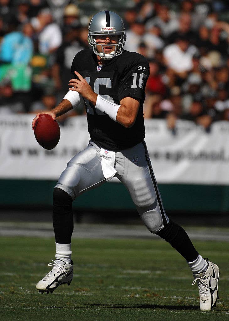 The Oakland Raiders Andrew Walter took over for Aaron Brooks in the News  Photo - Getty Images