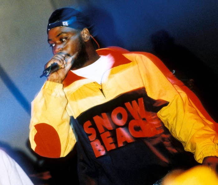 Raekwon Of The Wu Tang Clan Wearing A Snow Beach Jacket