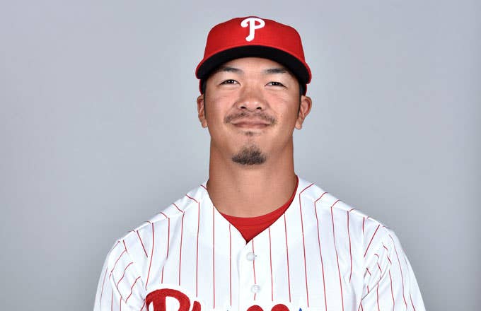 Minor league baseball player Chace Numata