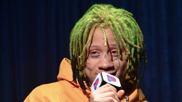 Trippie Redd attends Sirius XM + Pandora Playback with Trippie Redd