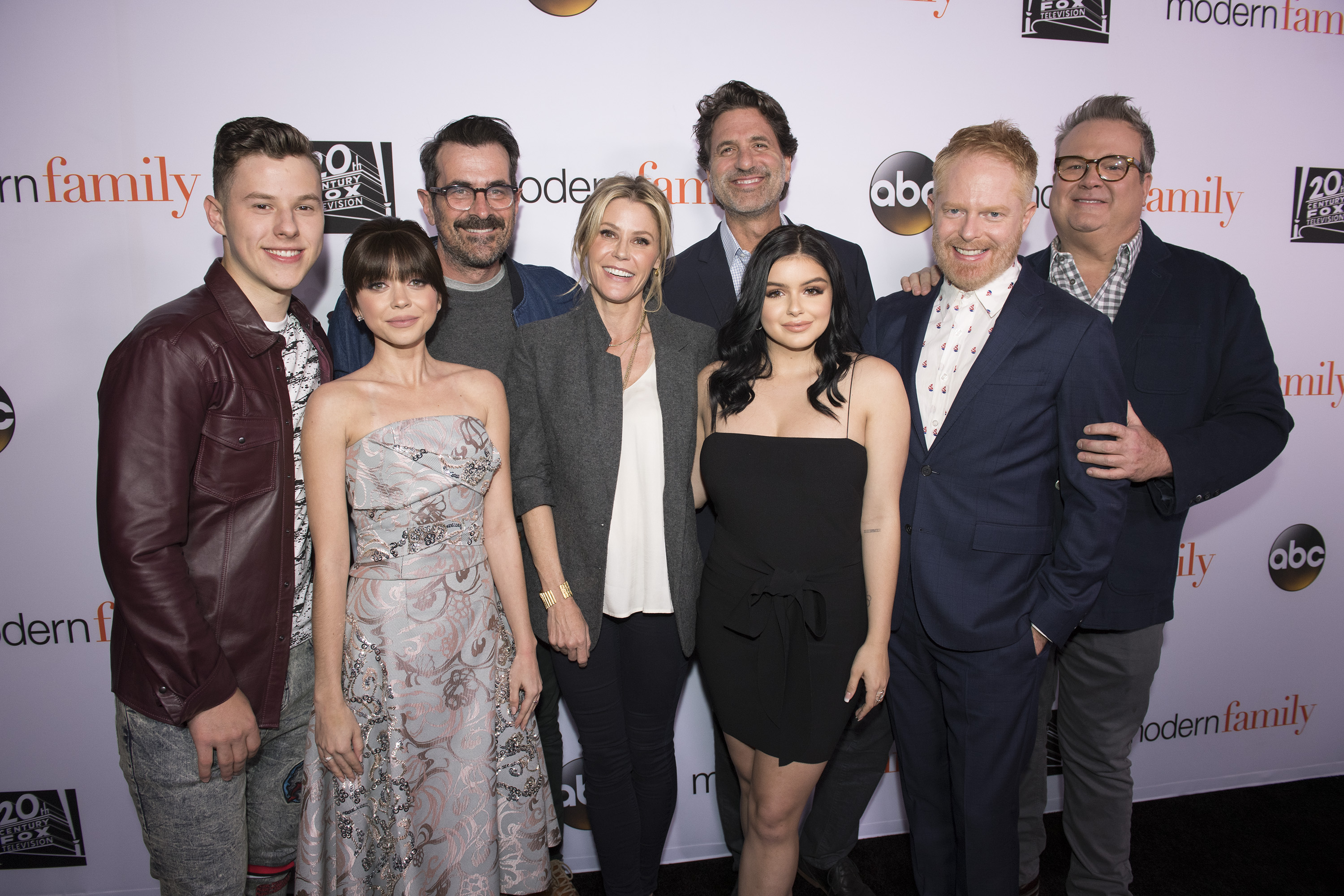 &#x27;Modern Family&#x27; cast attend season 9 premiere