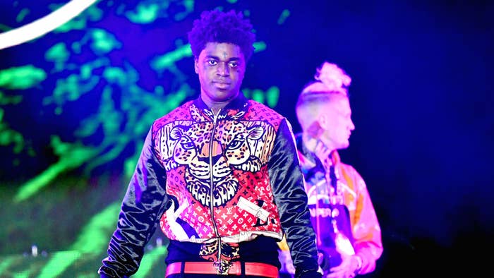 Rapper Kodak Black performs onstage during day 2 of Rolling Loud Festival