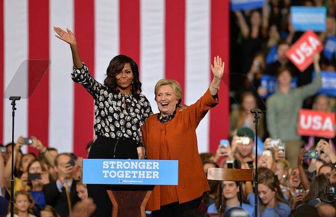 Michelle Obama, Hillary Clinton polls