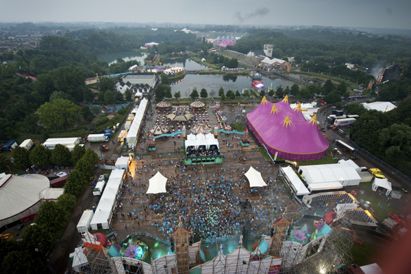 tomorrowland festival a z landscape