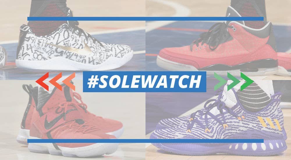 NBA #SoleWatch Power Rankings March 5, 2017