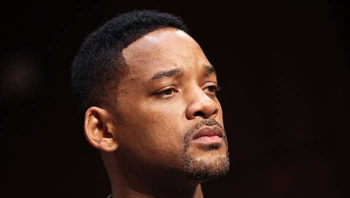 Will Smith listens to testimony at the &quot;The Next Ten Years In The Fight Against Human Trafficking&quot; event