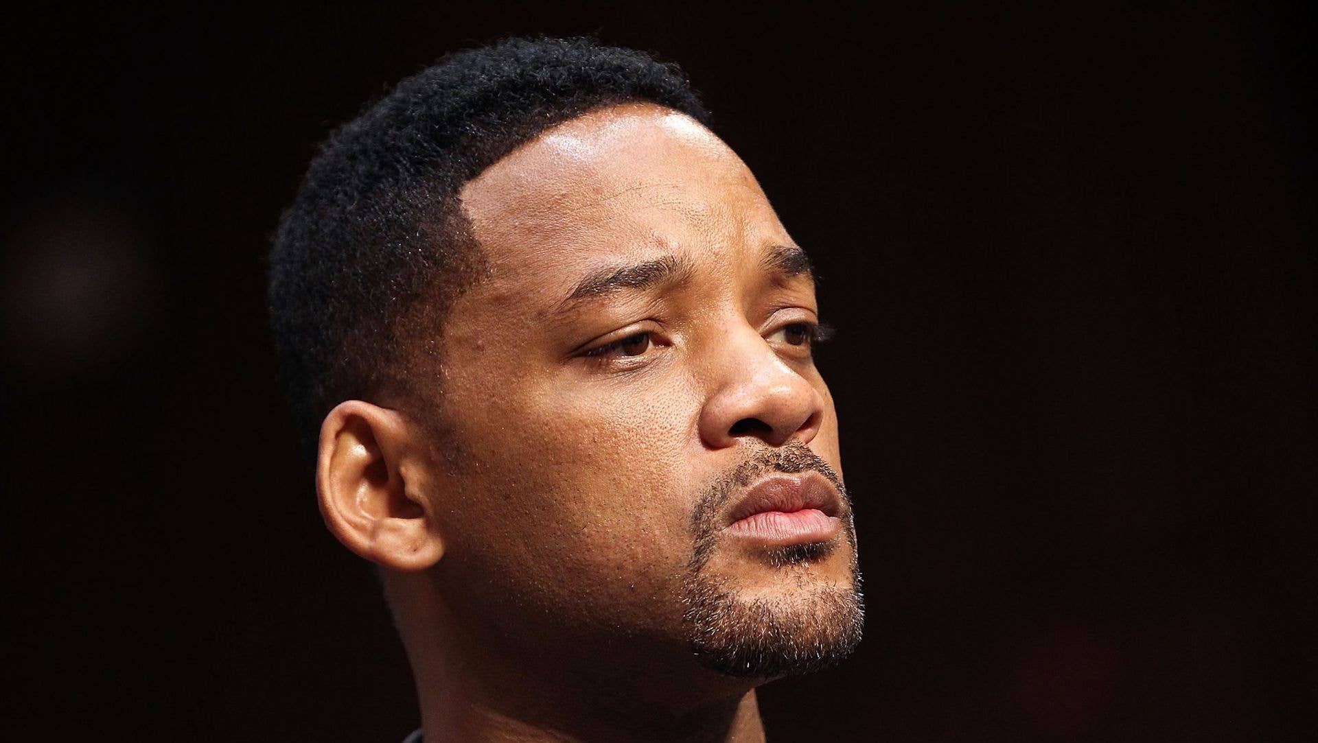 Will Smith listens to testimony at the "The Next Ten Years In The Fight Against Human Trafficking" event