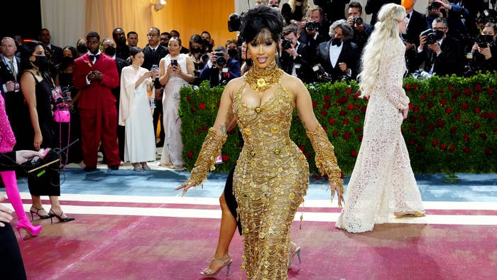 Cardi B attends The 2022 Met Gala Celebrating &quot;In America: An Anthology of Fashion&quot;