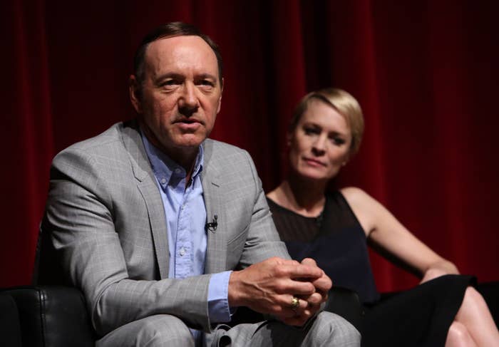 Kevin Spacey and Robin Wright attend &#x27;House of Cards&#x27; Q&amp;A
