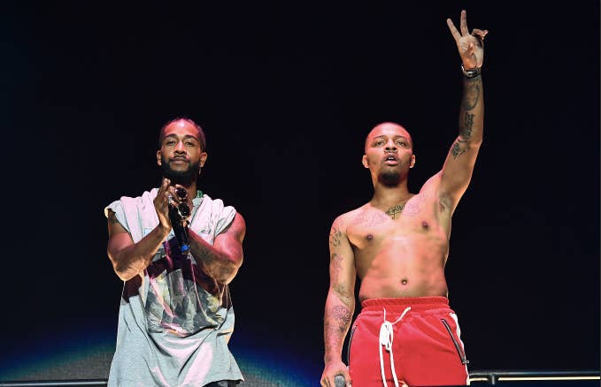 Singer Omarion and rapper Bow Wow