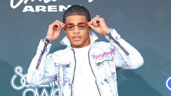 YK Osiris attends the 2019 Soul Train Awards at the Orleans Arena