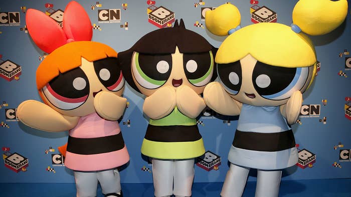 Powerpuff Girls mascots