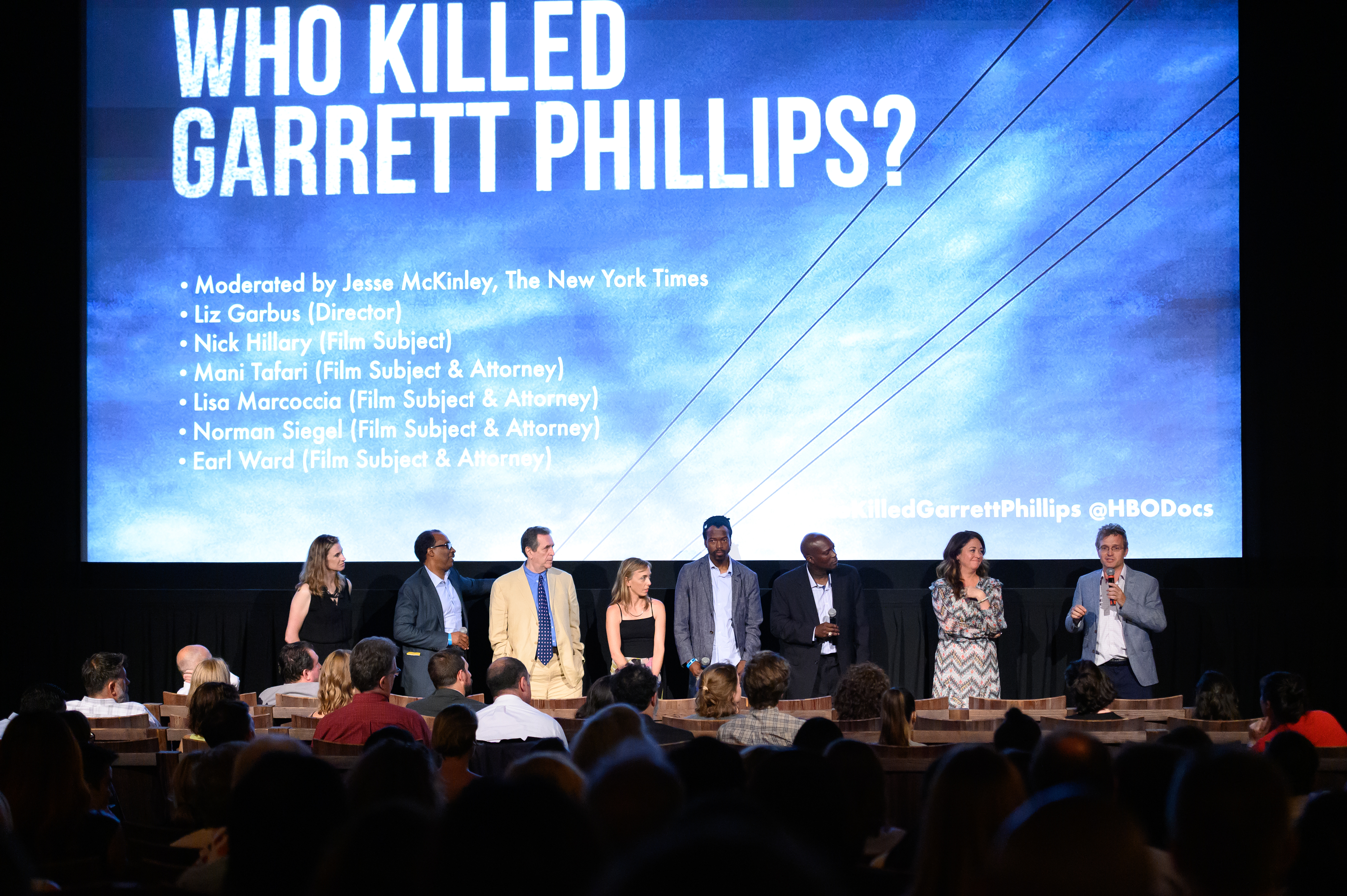 Panel for HBO&#x27;s &#x27;Who Killed Garrett Phillips?&#x27;