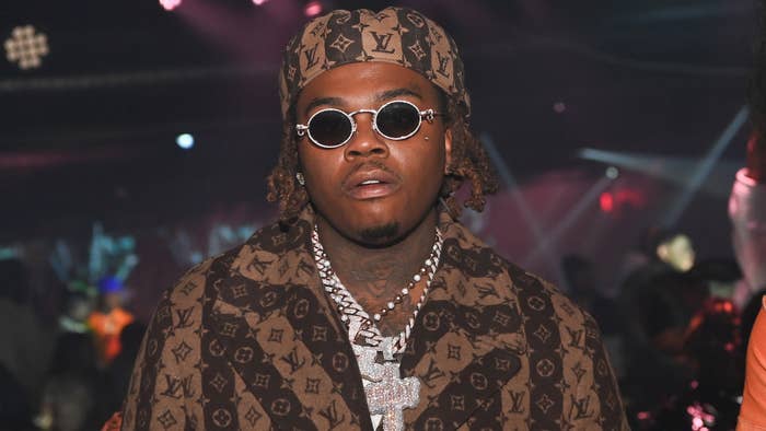 Gunna attends Lil Baby and Friends Concert.