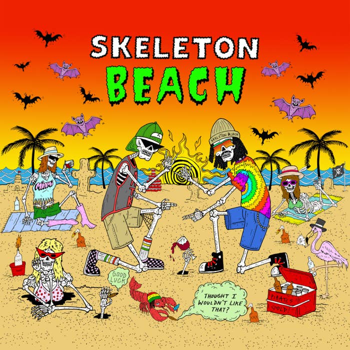 Skeleton Beach cover art for new single