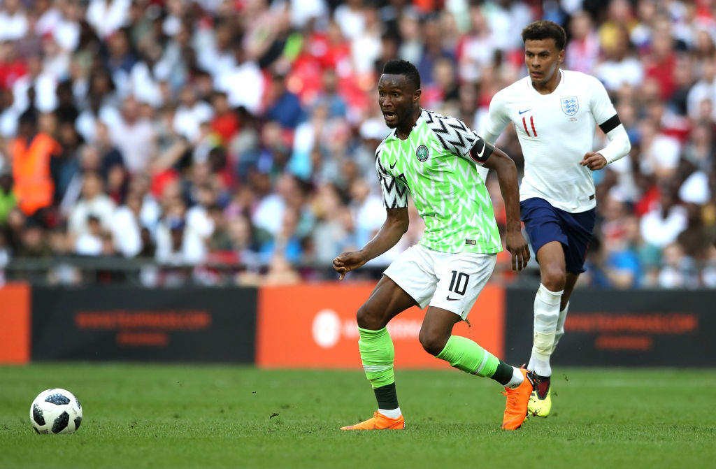 Nigeria Friendly England World Cup Kit 2018 Getty