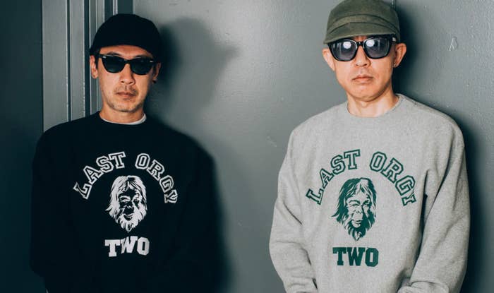 NIGO is pictured wearing new pieces